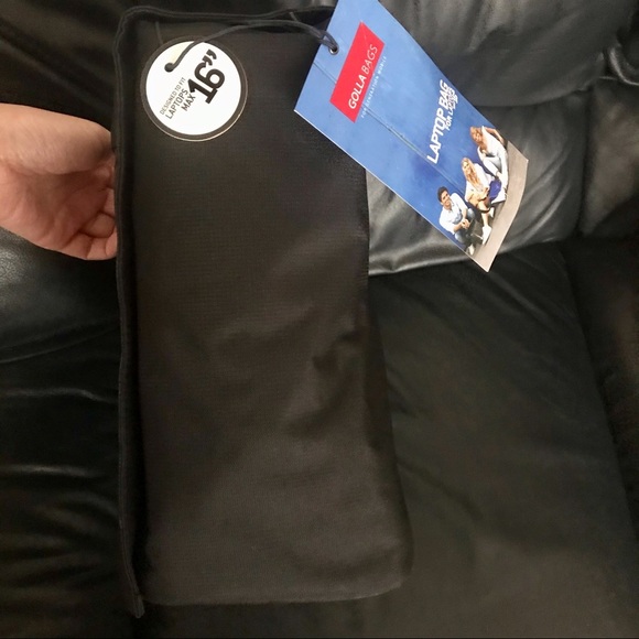 Golla GenMob Black 16" Laptop Messenger Bag NWT - Picture 4 of 12